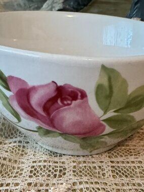 Pfaltzgraff ceramic bowl in the floral "Emma" pattern